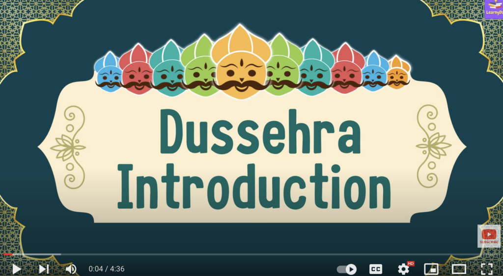 Dussehra Introduction Video